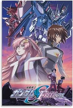 Amazon.co.jp: 機動戦士ガンダムSEED FREEDOM アート映画ポスター